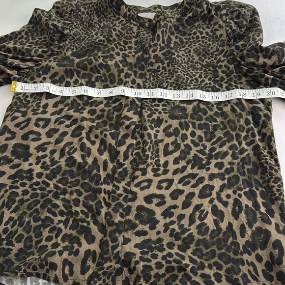 Dear John Island Passage Rowan Leopard Cub Blouse Top Shirt size Medium - Picture 6 of 7